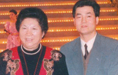 第八届全国人大常委会副委员长陈慕华亲切接见袁晓峰董事长